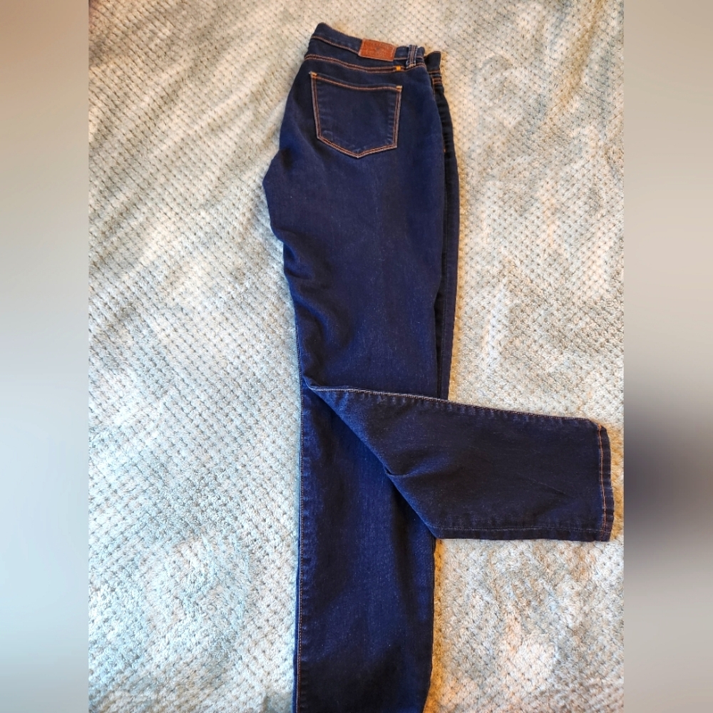 Women's Lucky Brand Dark Blue Jeans Size 10